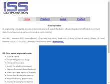 Tablet Screenshot of issc.net