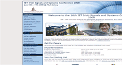 Desktop Screenshot of 2008.issc.ie