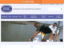 Tablet Screenshot of issc.org